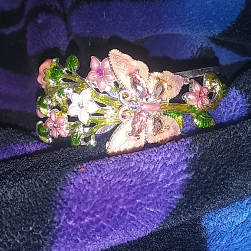 Flower Butterfly bracelet